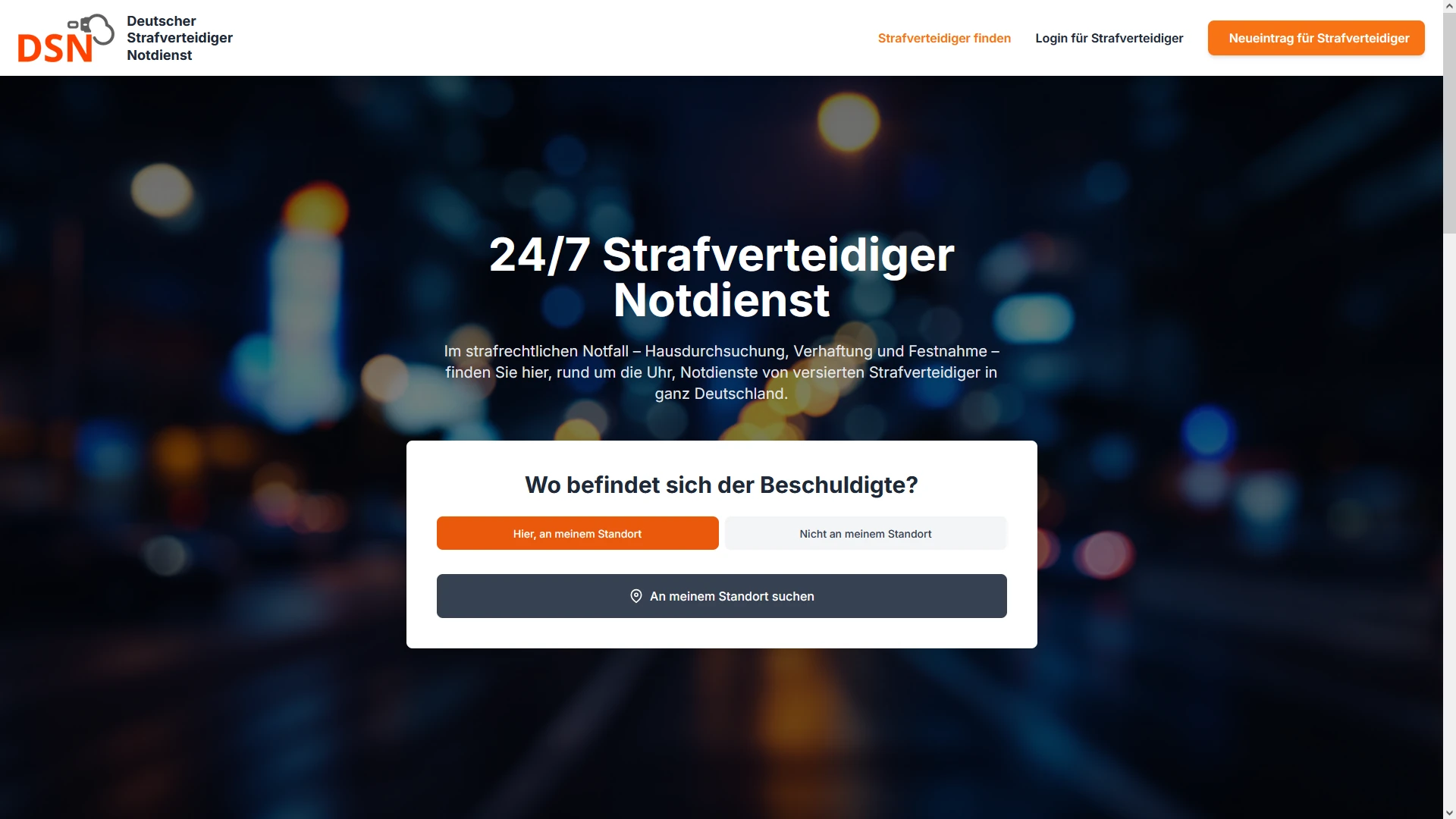 Deutscher Strafverteidiger Notdienst
